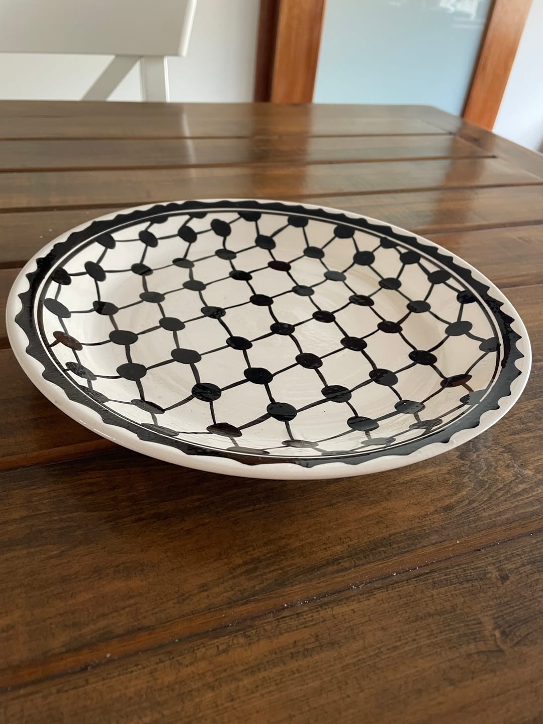 Customer photo review of KUFIYA DINNER PLATE 25 cm