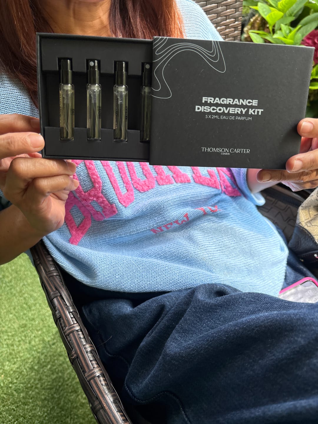 Customer photo review of Fragrance Discovery Kit | 5x 2ml | Eau de Parfum