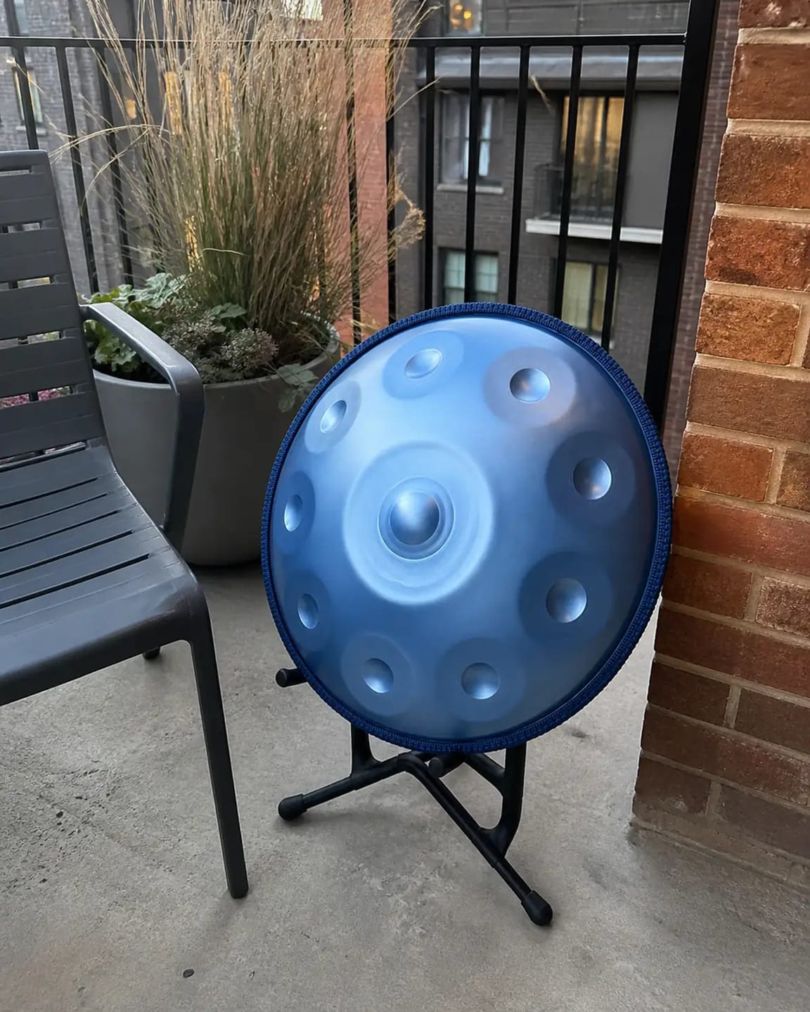 Customer photo review of Handpan Ice Age Kurd D-Moll 10 Noten