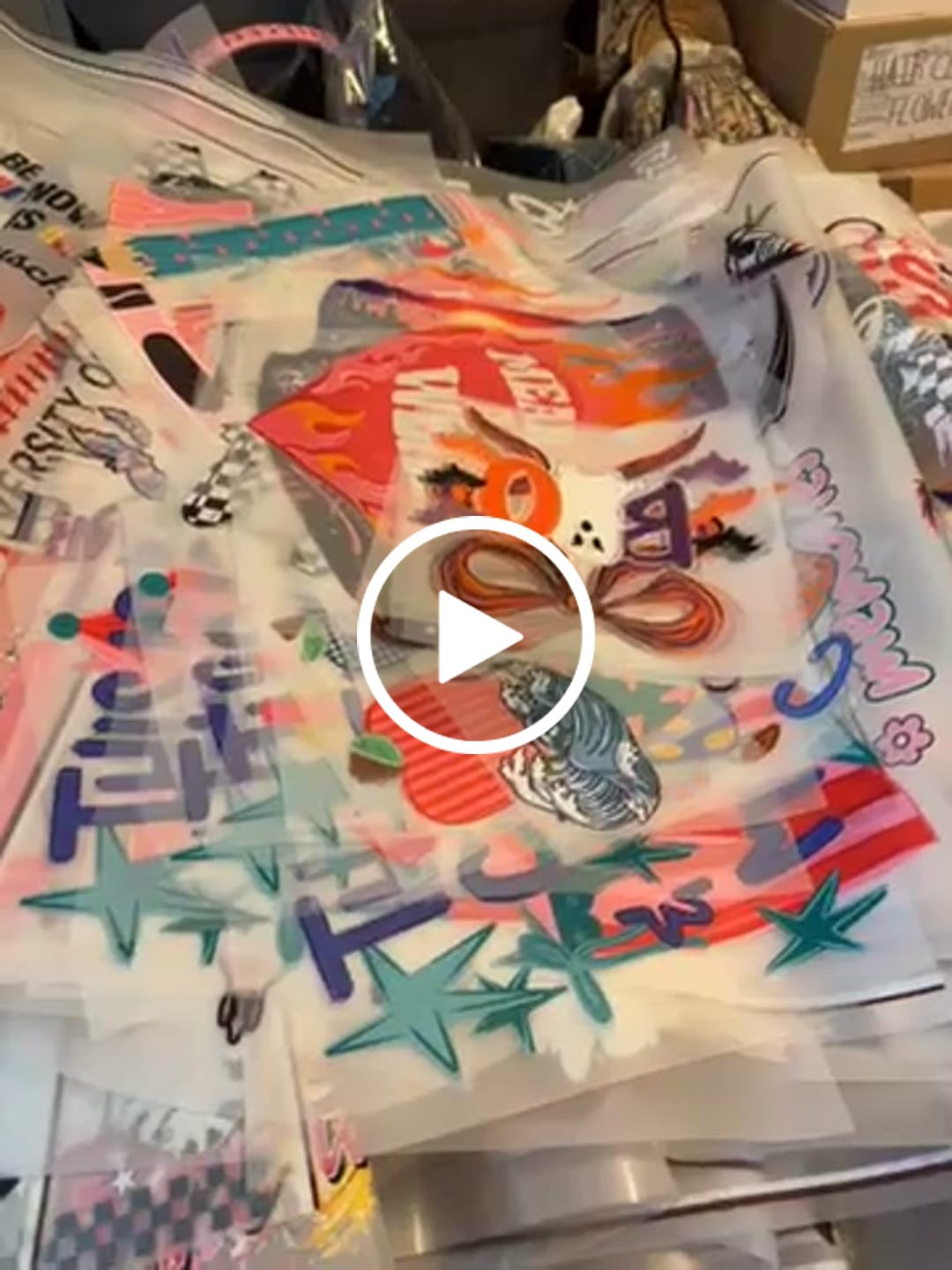 Customer video review of DTF Gang Sheet Online Builder
