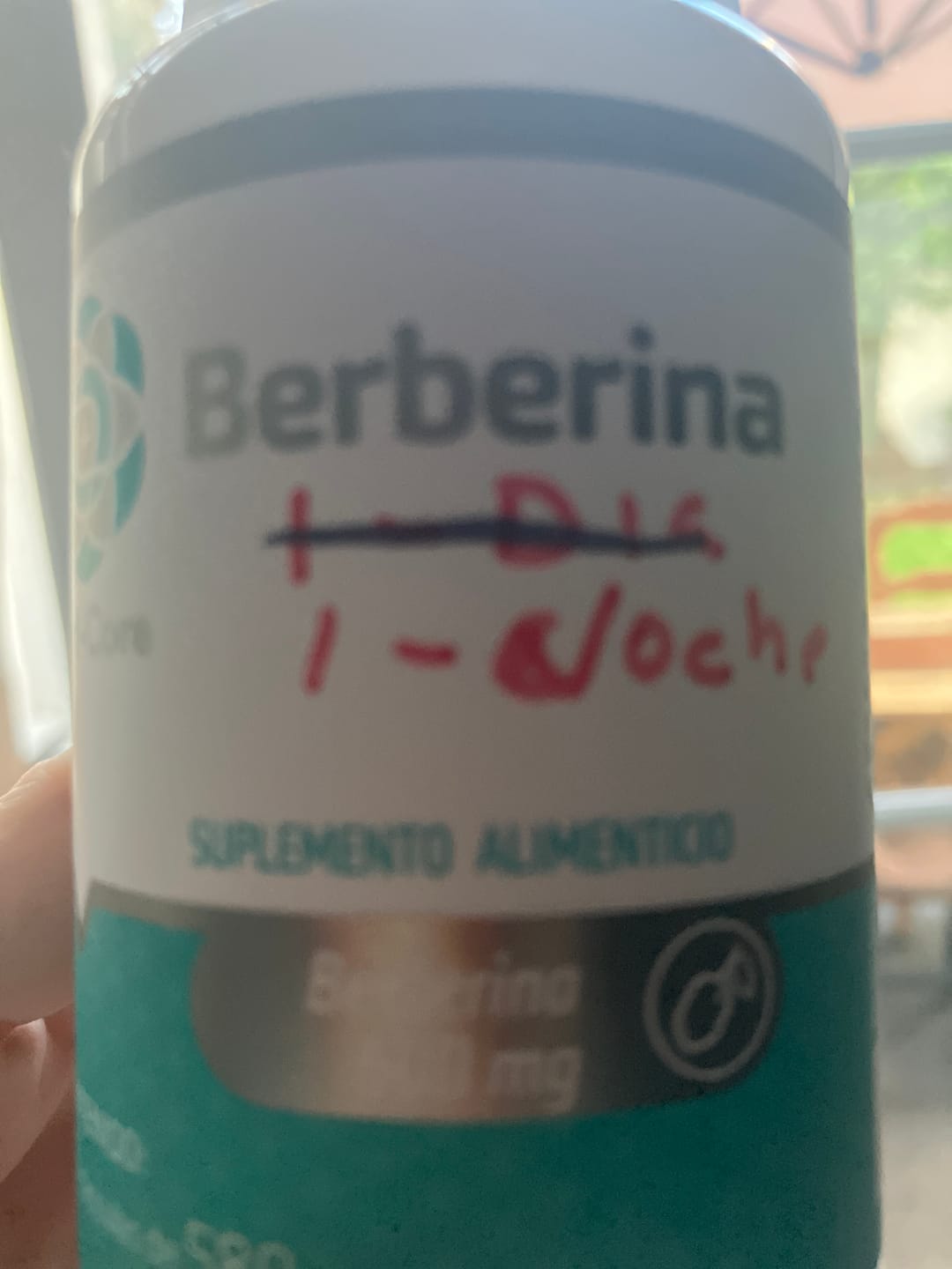 Customer photo review of Berberina Fort Core | Berberina HCL | 60 Cápsulas