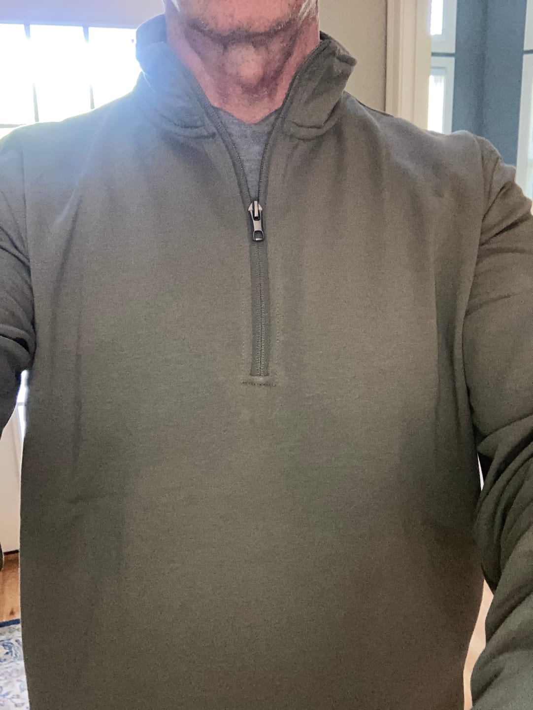 Customer photo review of Performance Qzip - Dark Green