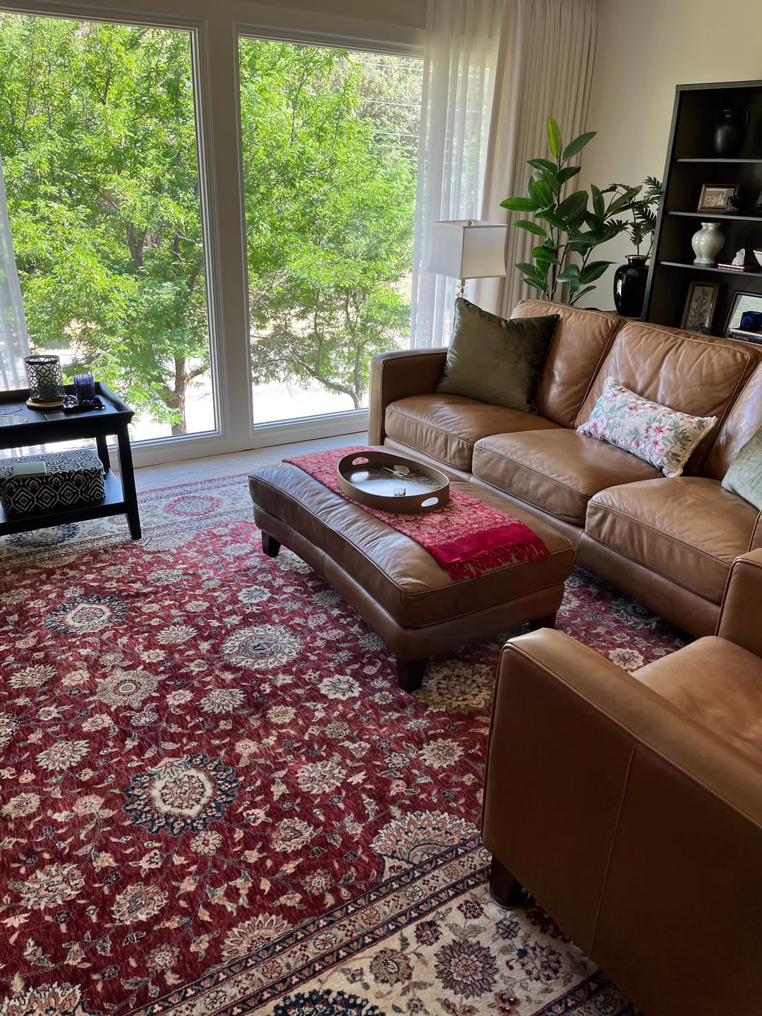 Customer photo review of Pak Persian Rug 10x15, Rust Red, Floral Allover, Fine 210 KPSI