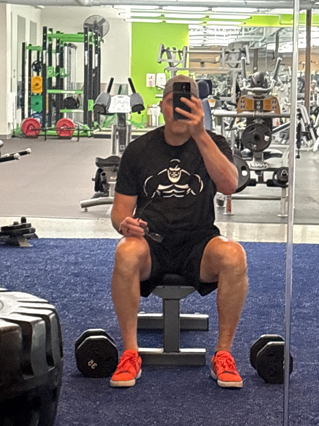 Customer photo review of Shaw Strength Figure T-Shirt V2