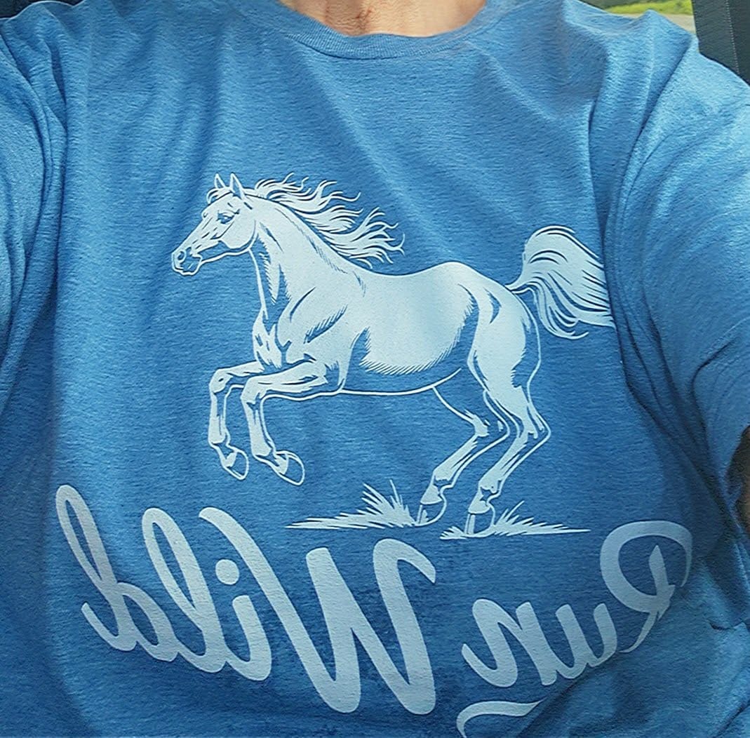 Customer photo review of Run WIld  Tee