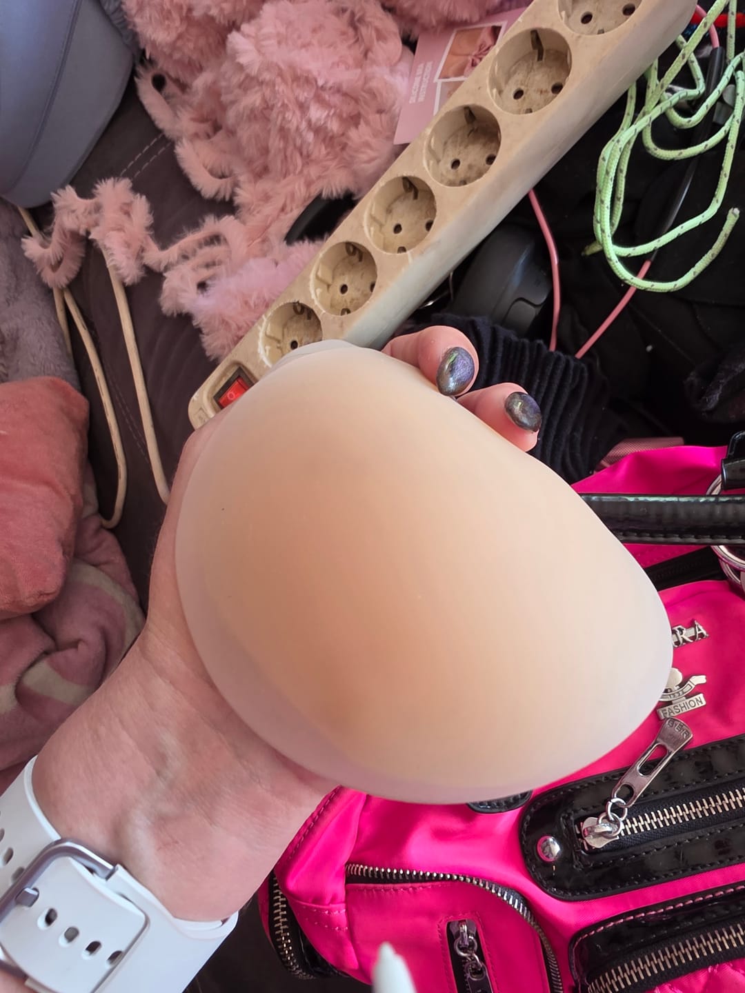 Customer photo review of Silicone Bra