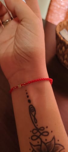 Customer photo review of Tibetan Wish Bracelet
