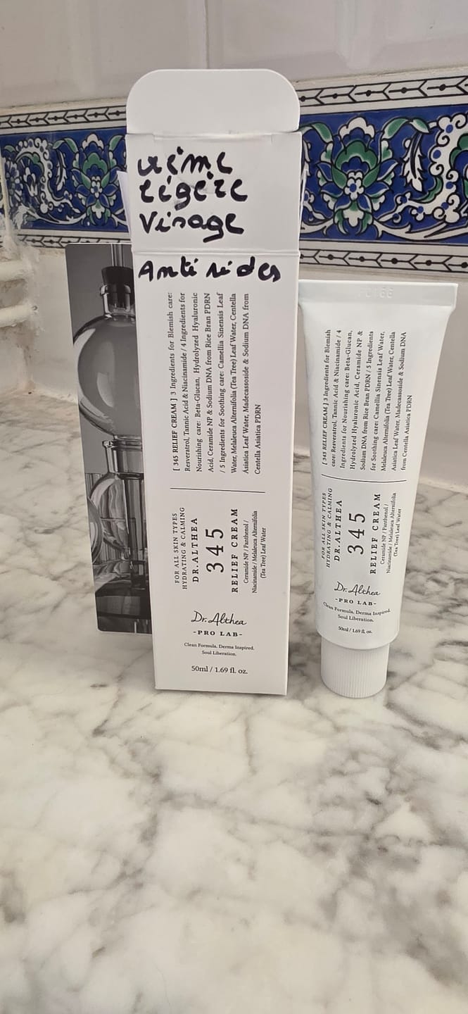 Customer photo review of Dr. Althea - Crème - 345 Relief Cream