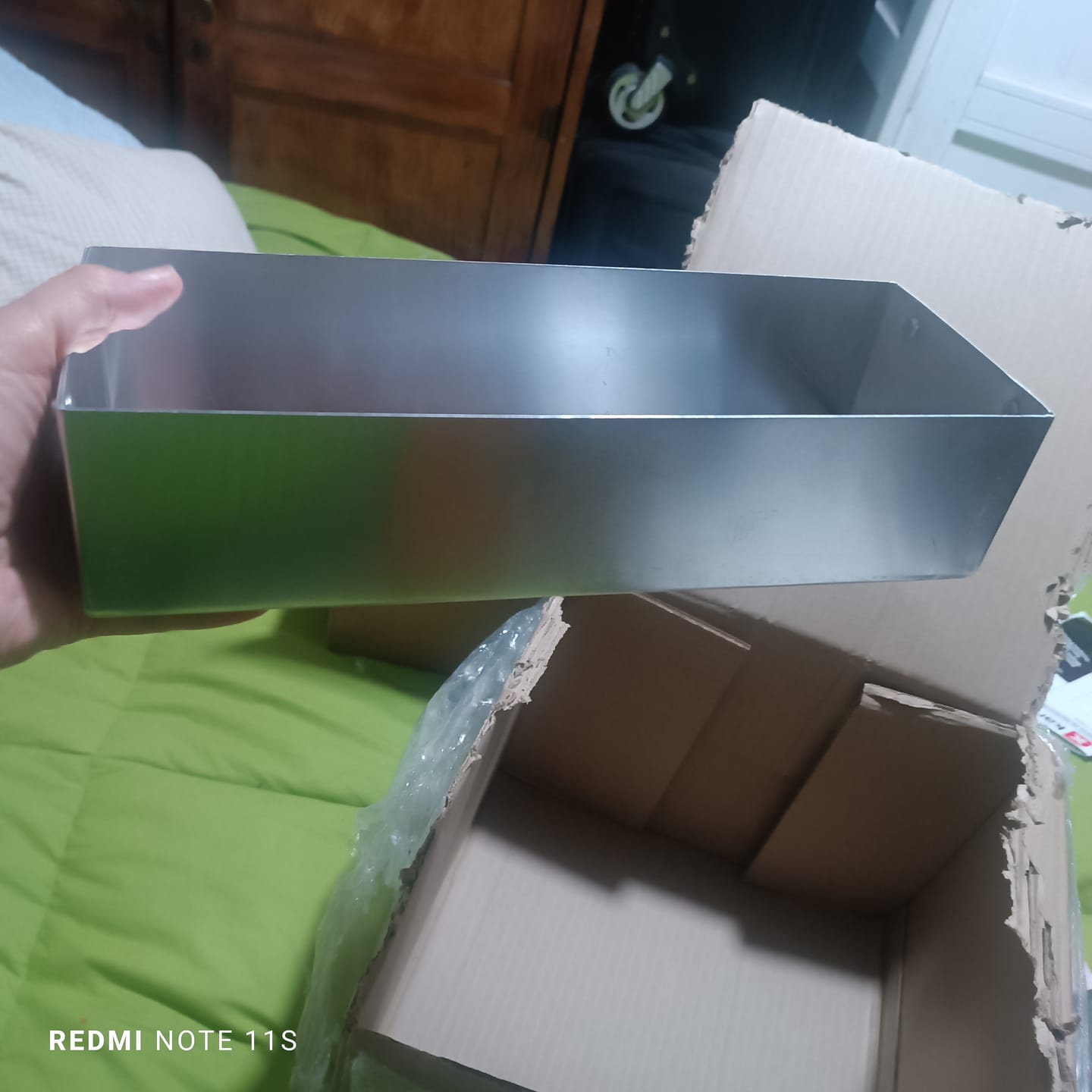 Customer photo review of Molde Lingote de Aluminio Desmontable