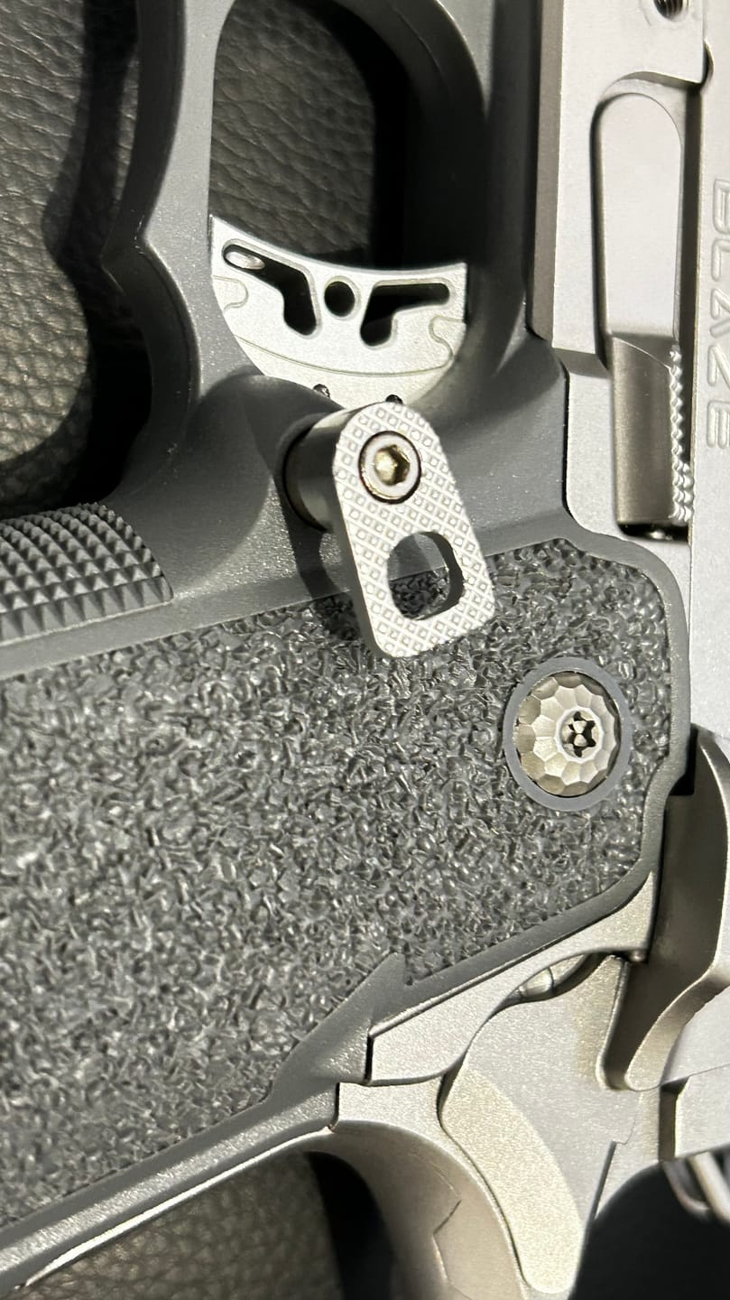 Customer photo review of 1911/2011 Extended Magazine Release | STI, Bul Armory Compatible