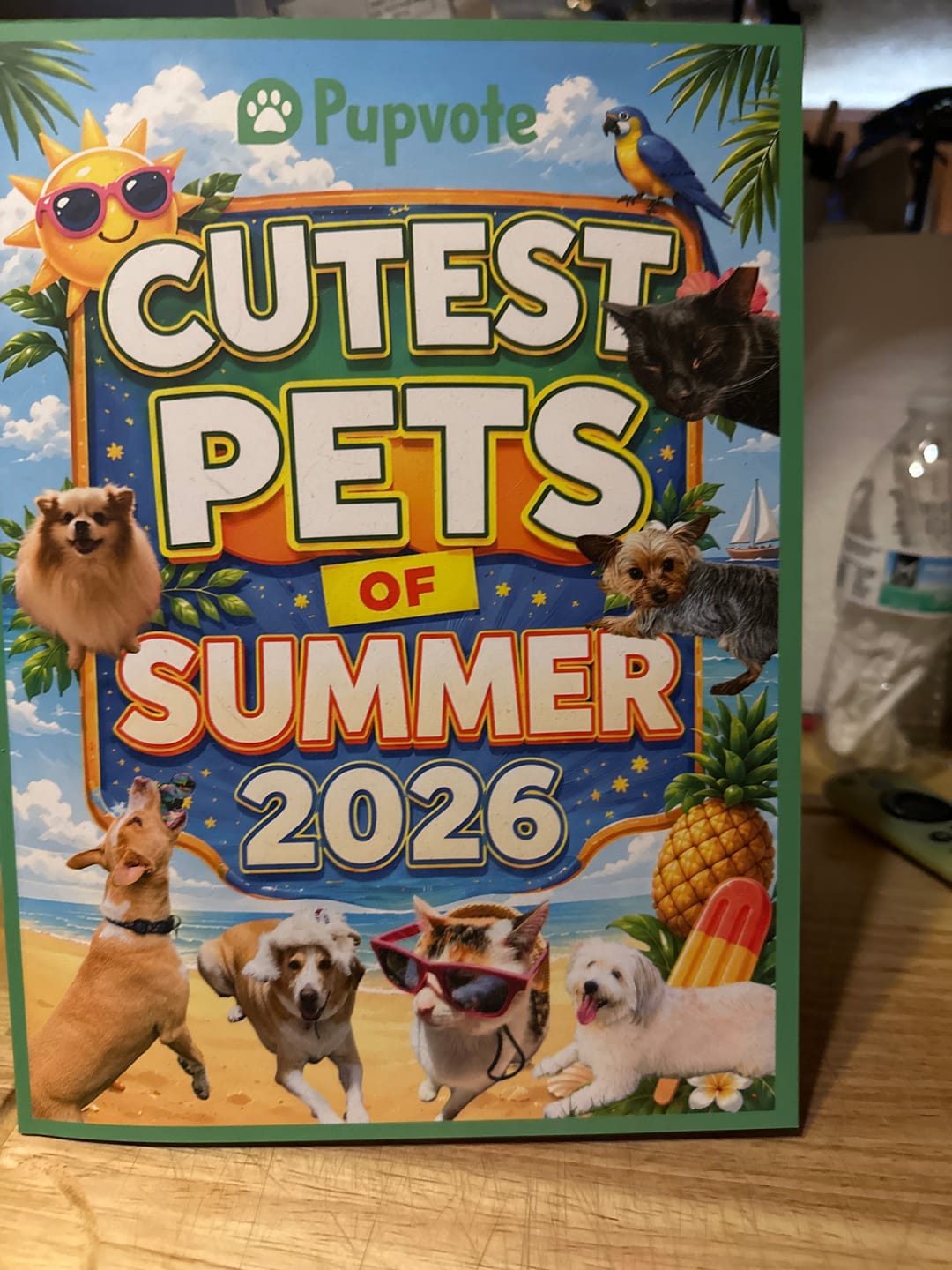 Customer photo review of Cutest Pets of Pupvote Summer 2026