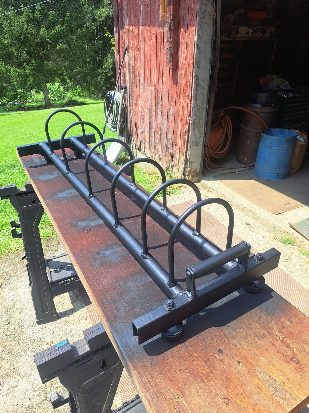 Customer photo review of 1/2 Inch Diameter U-Bolts - Round Bend