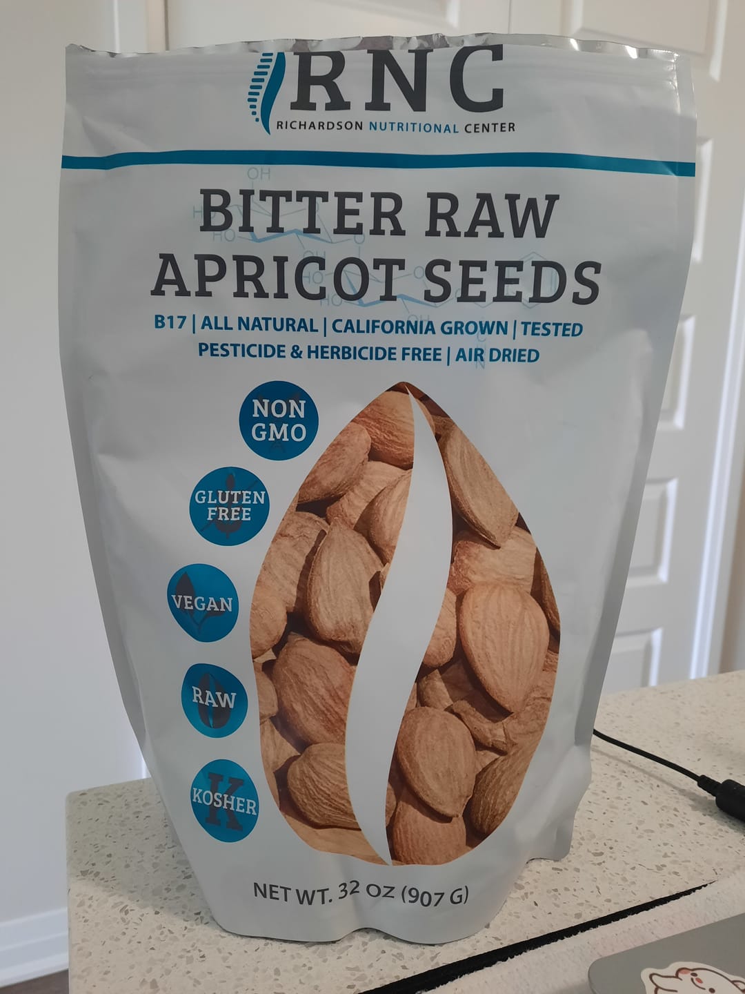 Customer photo review of Bitter Apricot Seeds