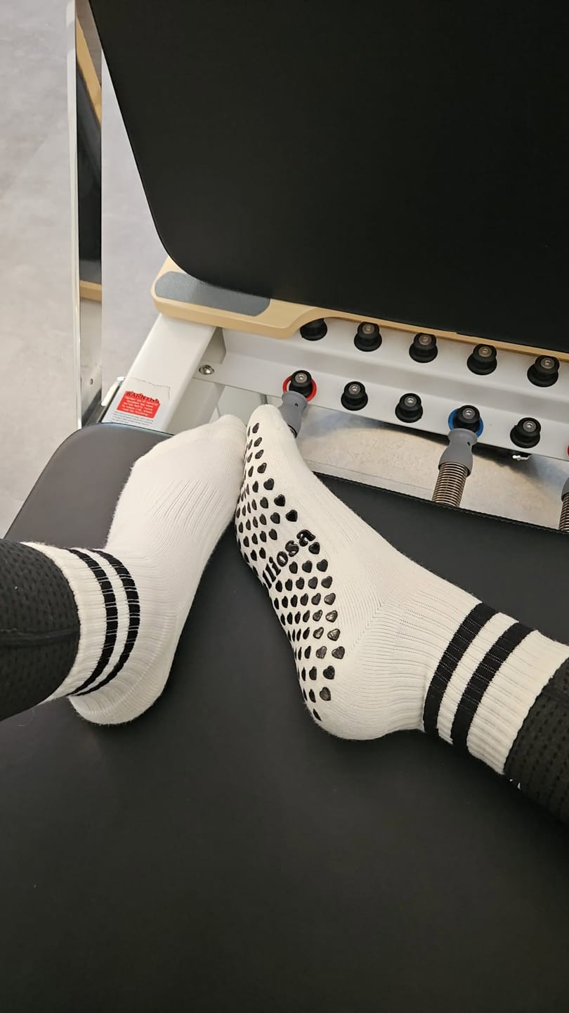 Customer photo review of Grip Stripes - Coconut Cream