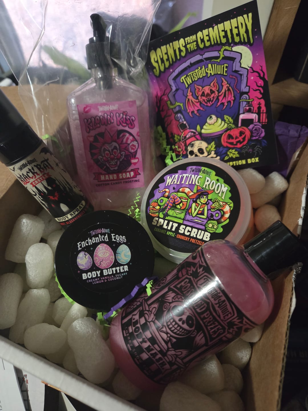 Customer photo review of Monthly Subscription Box