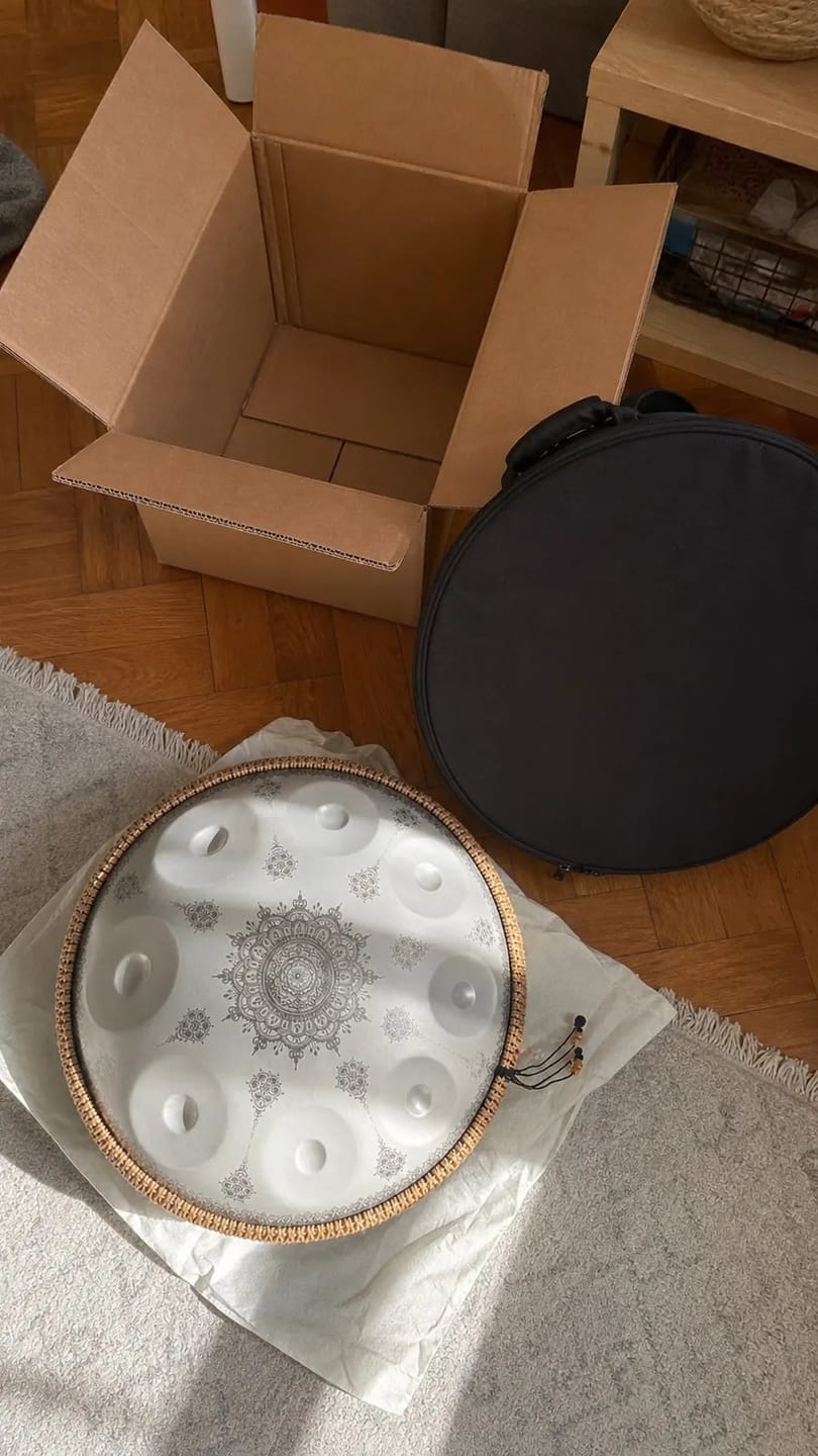 Customer photo review of Handpan G-Moll 9 Noten