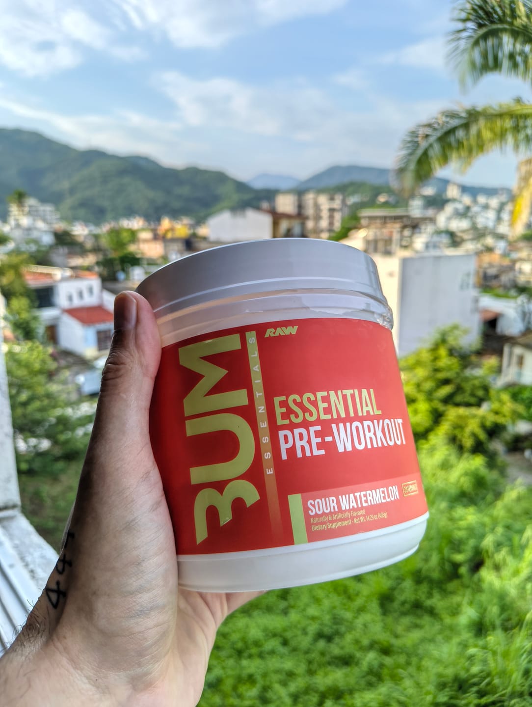 Customer photo review of RAW ESSENTIAL PRE-WORKOUT