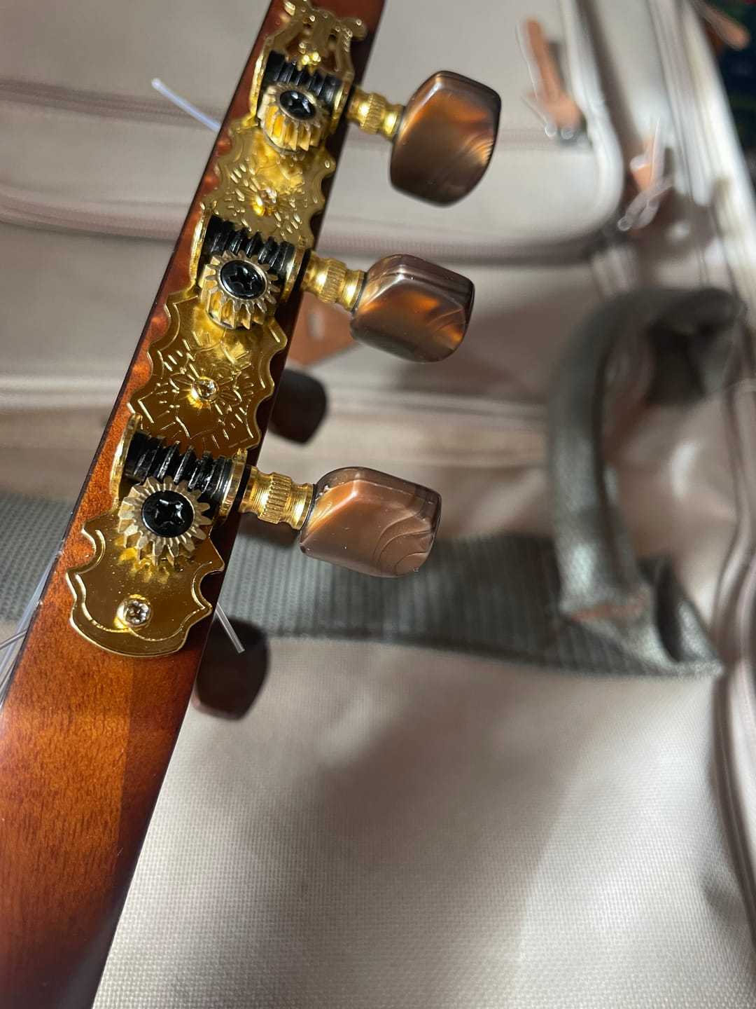 Customer photo review of Clavijero Eje Grueso Queen Dorados gac1048