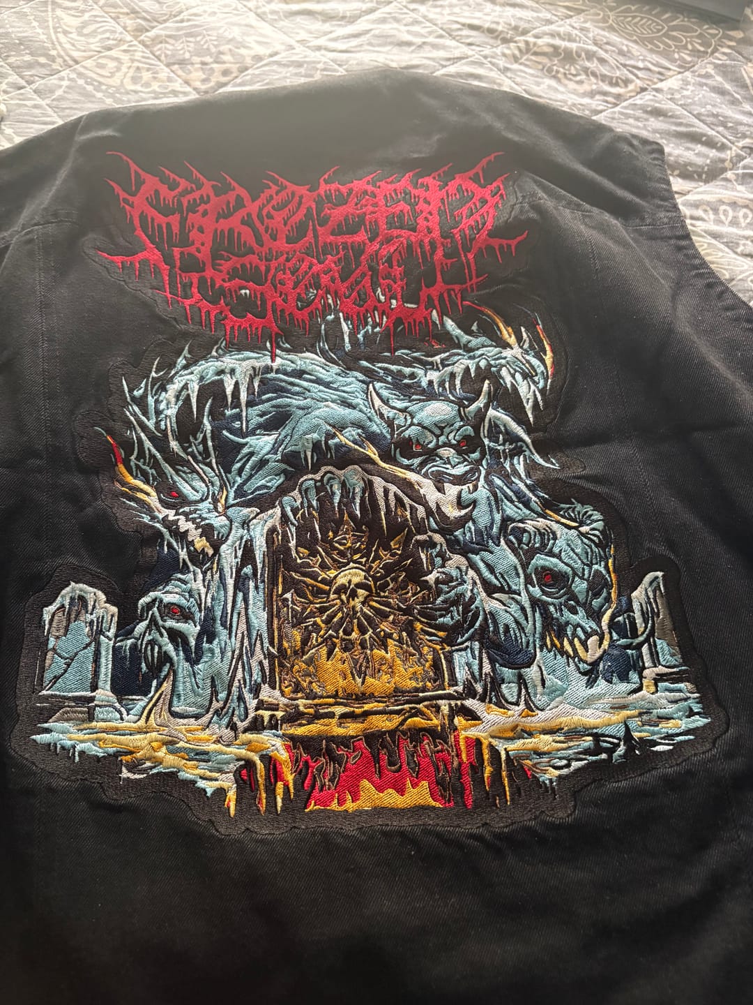 Customer photo review of Frozen Soul - No Place of Warmth - Vest