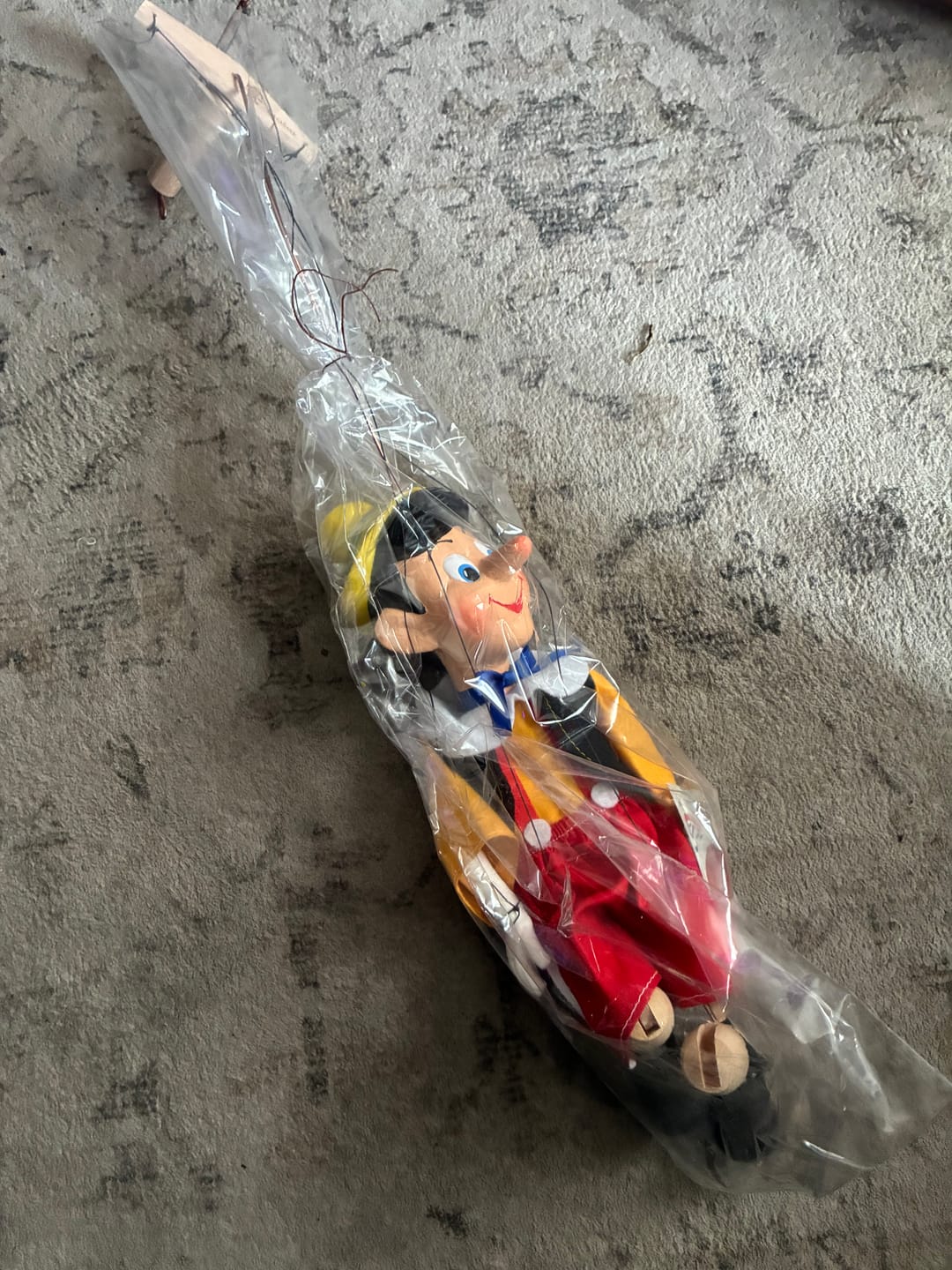 Customer photo review of Pinocchio Marionnette