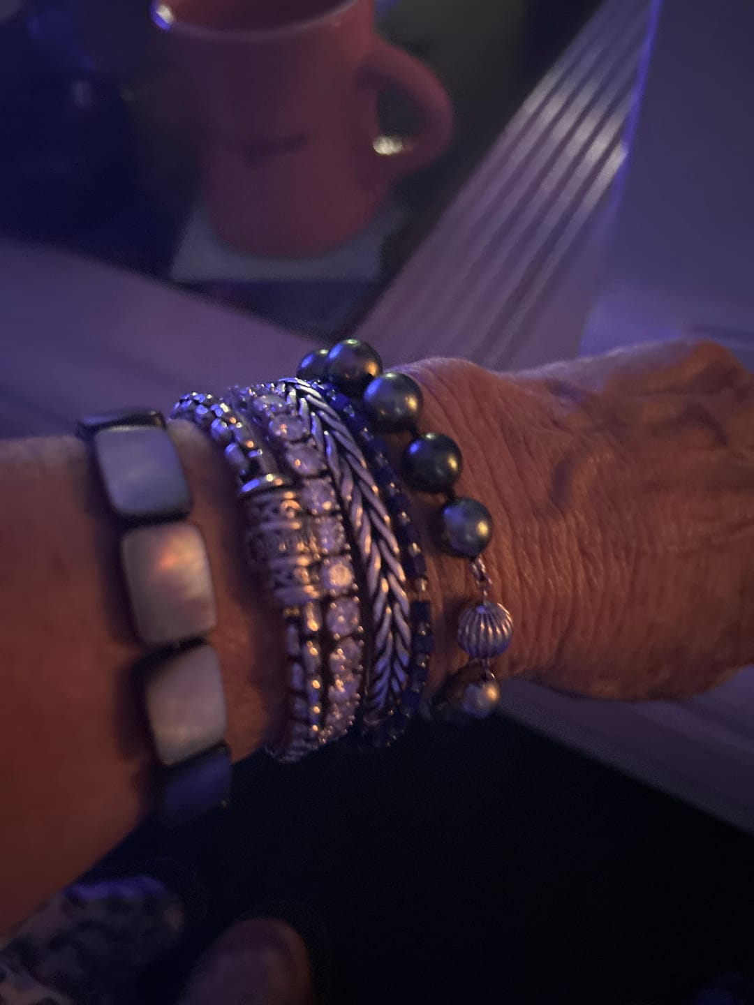 Customer photo review of The Golden Tide Bracelet