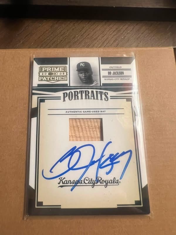 Customer photo review of Bo Jackson Autograph Signing