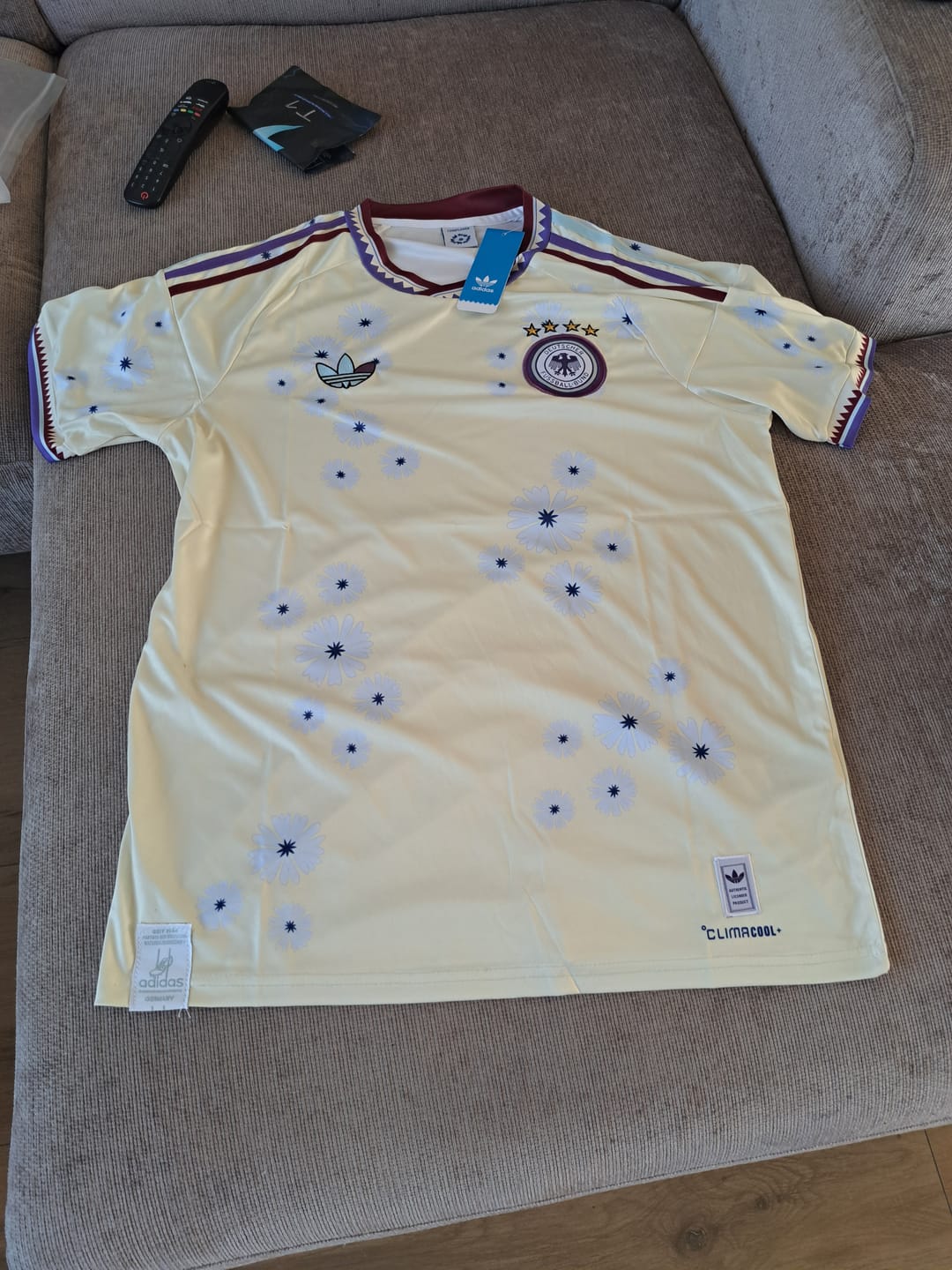 Customer photo review of Germany Flowers Special Edition Jersey 2026