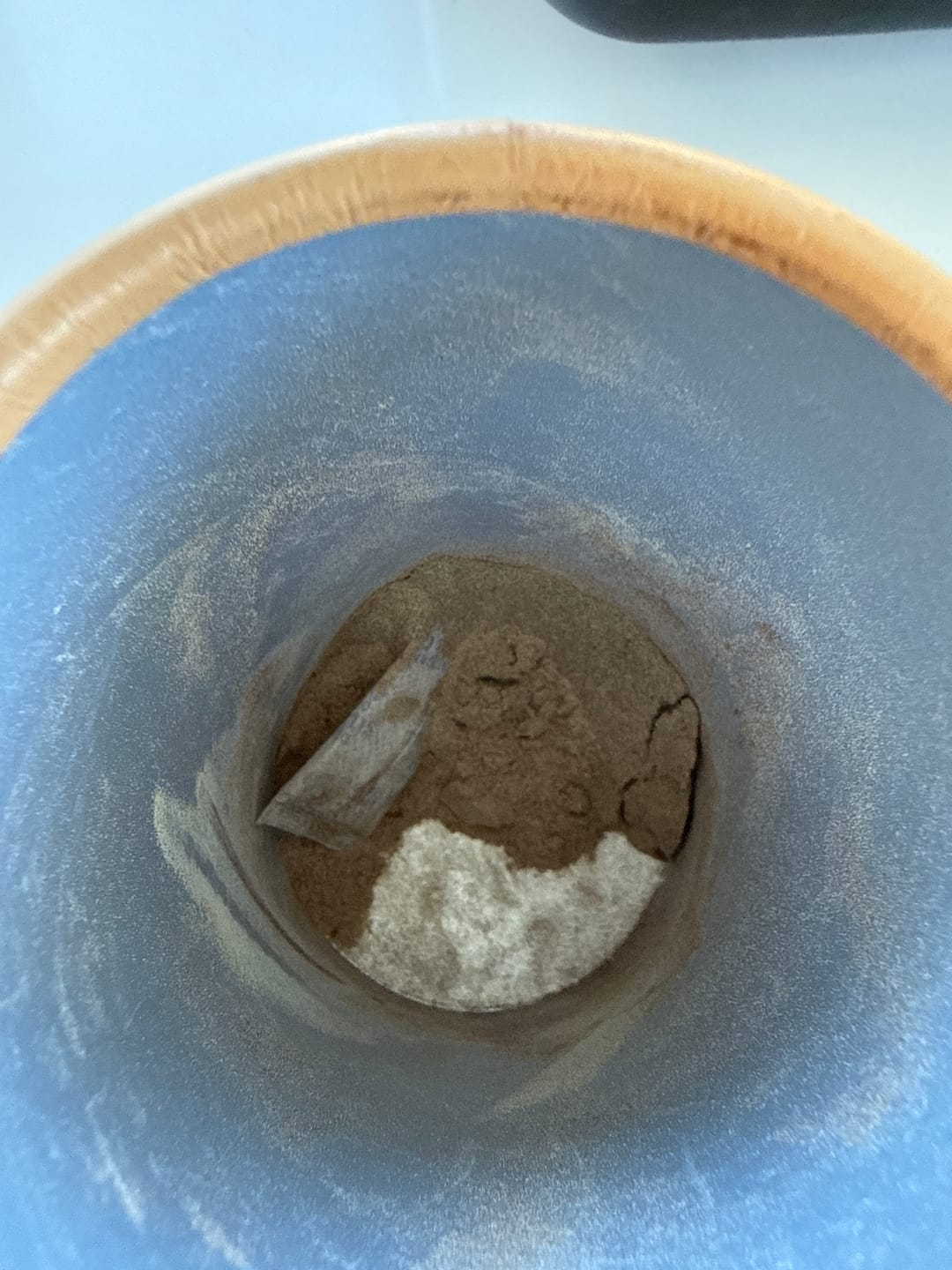 Customer photo review of Chocolate Bone Broth Powder