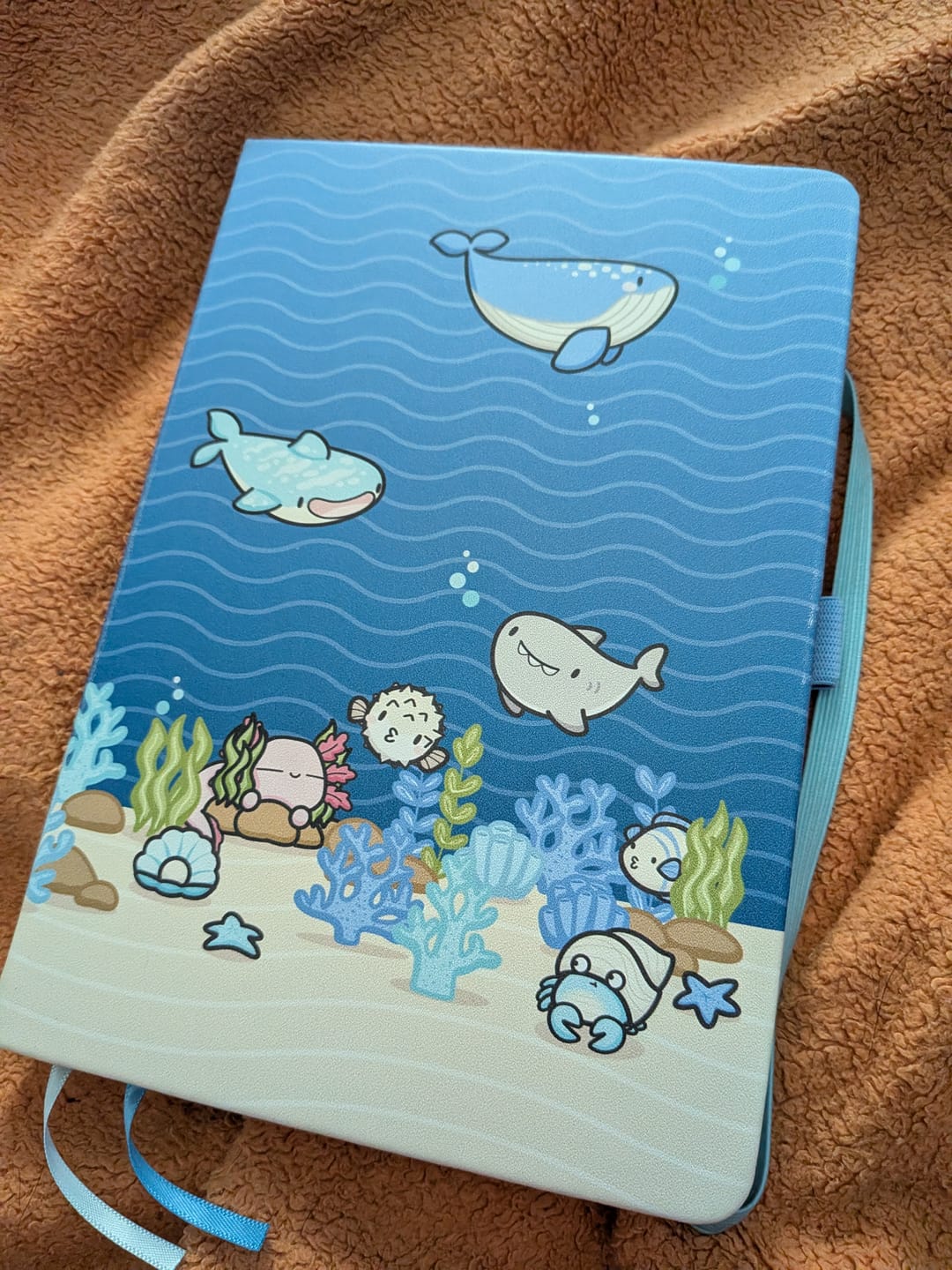 Customer photo review of Deep Blue Sea Journal