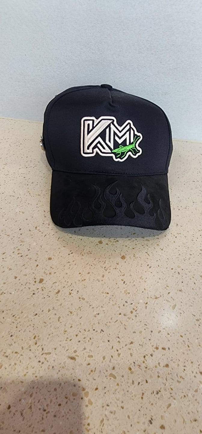 Customer photo review of Flame Suede Brim Embroidery K-frame