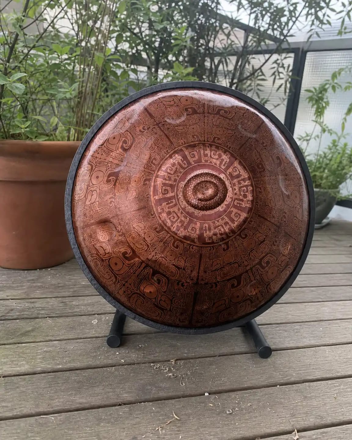Customer photo review of Handpan Maya 9–12 Noten – Kurd oder Amara Celtic