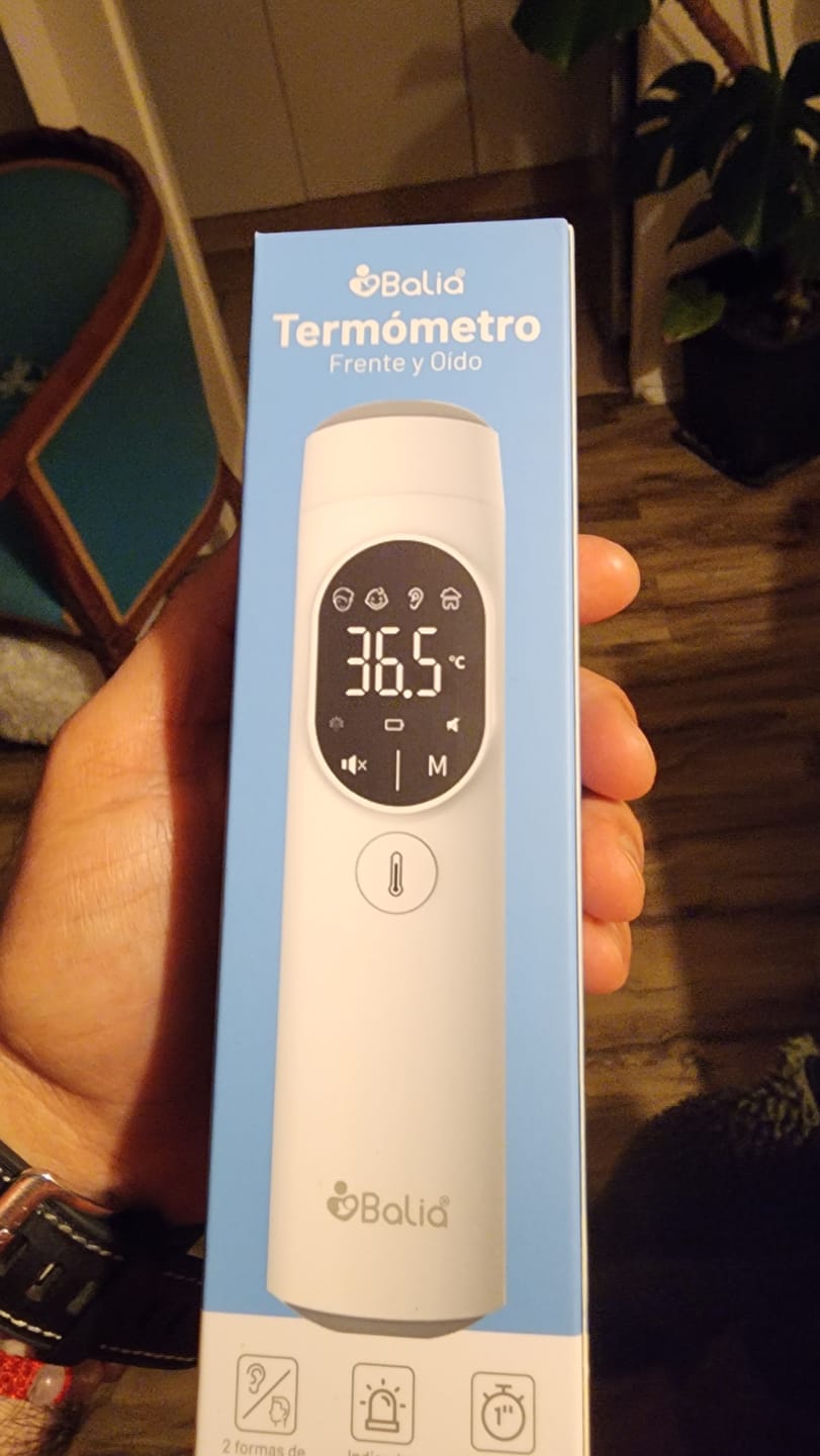 Customer photo review of Termómetro Frente y Oído