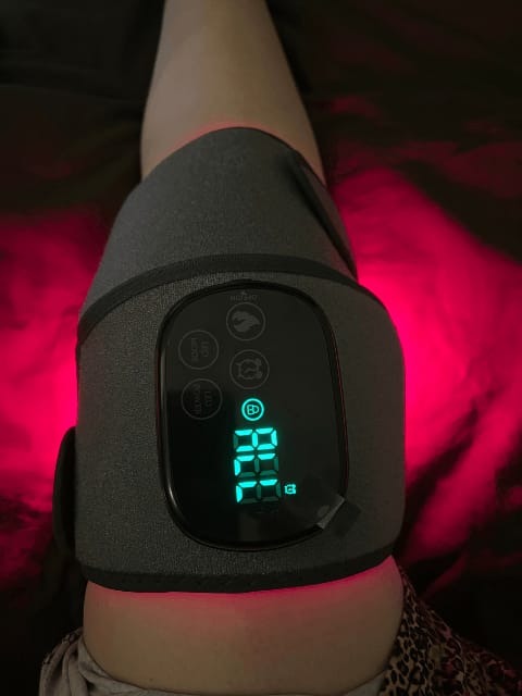 Customer photo review of RecovrLITE™ Knee Wrap