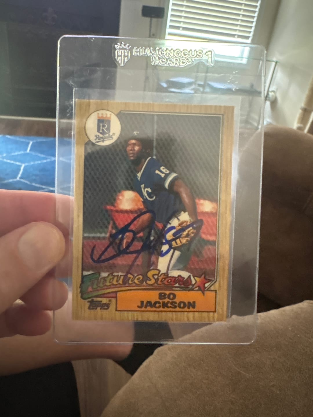 Customer photo review of Bo Jackson Autograph Signing
