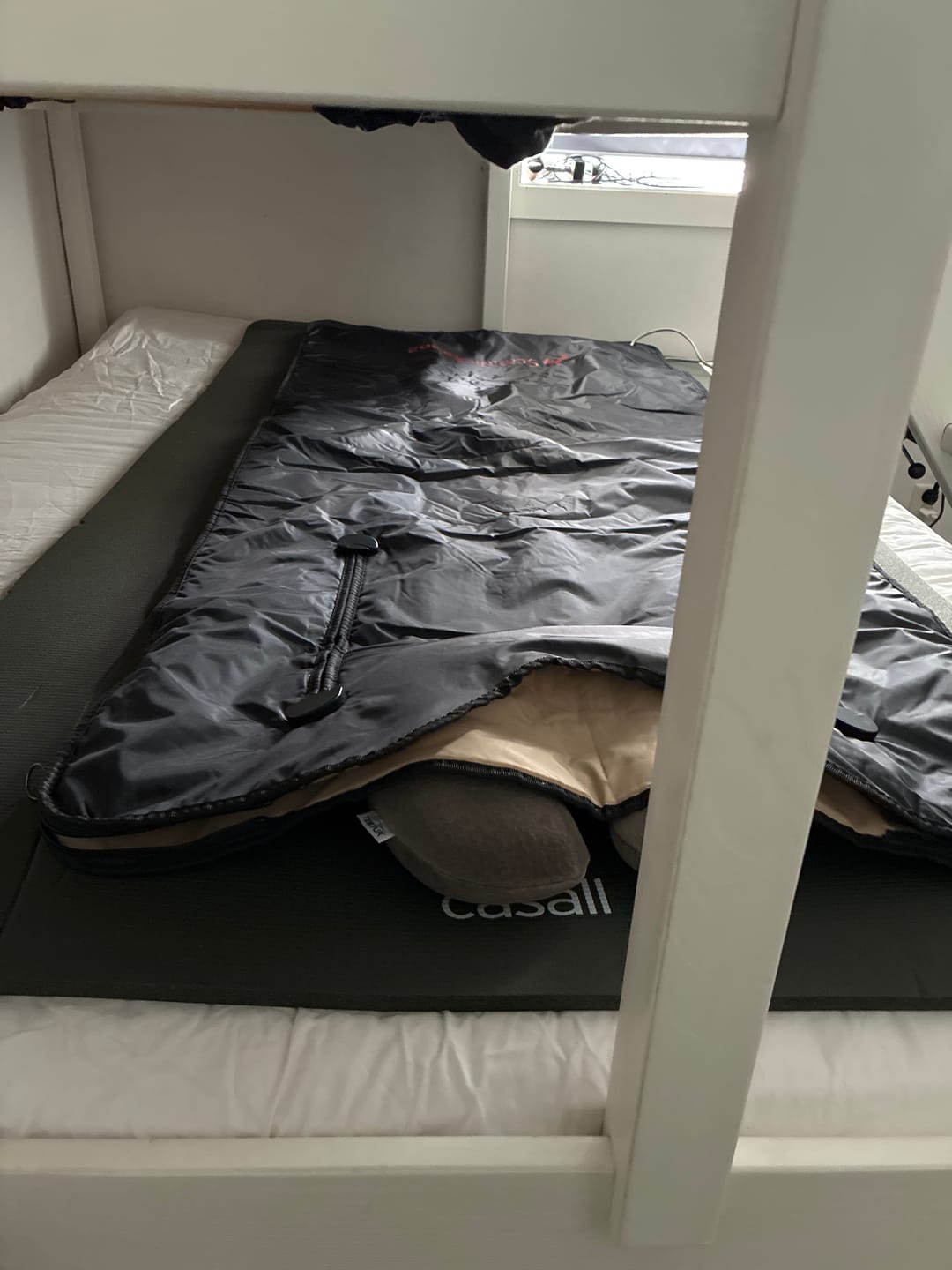 Customer photo review of Infrarødt Saunateppe 2-soner