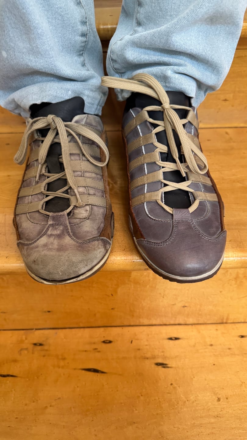 Customer photo review of Men's GrandPrix Sneaker in Beach Club