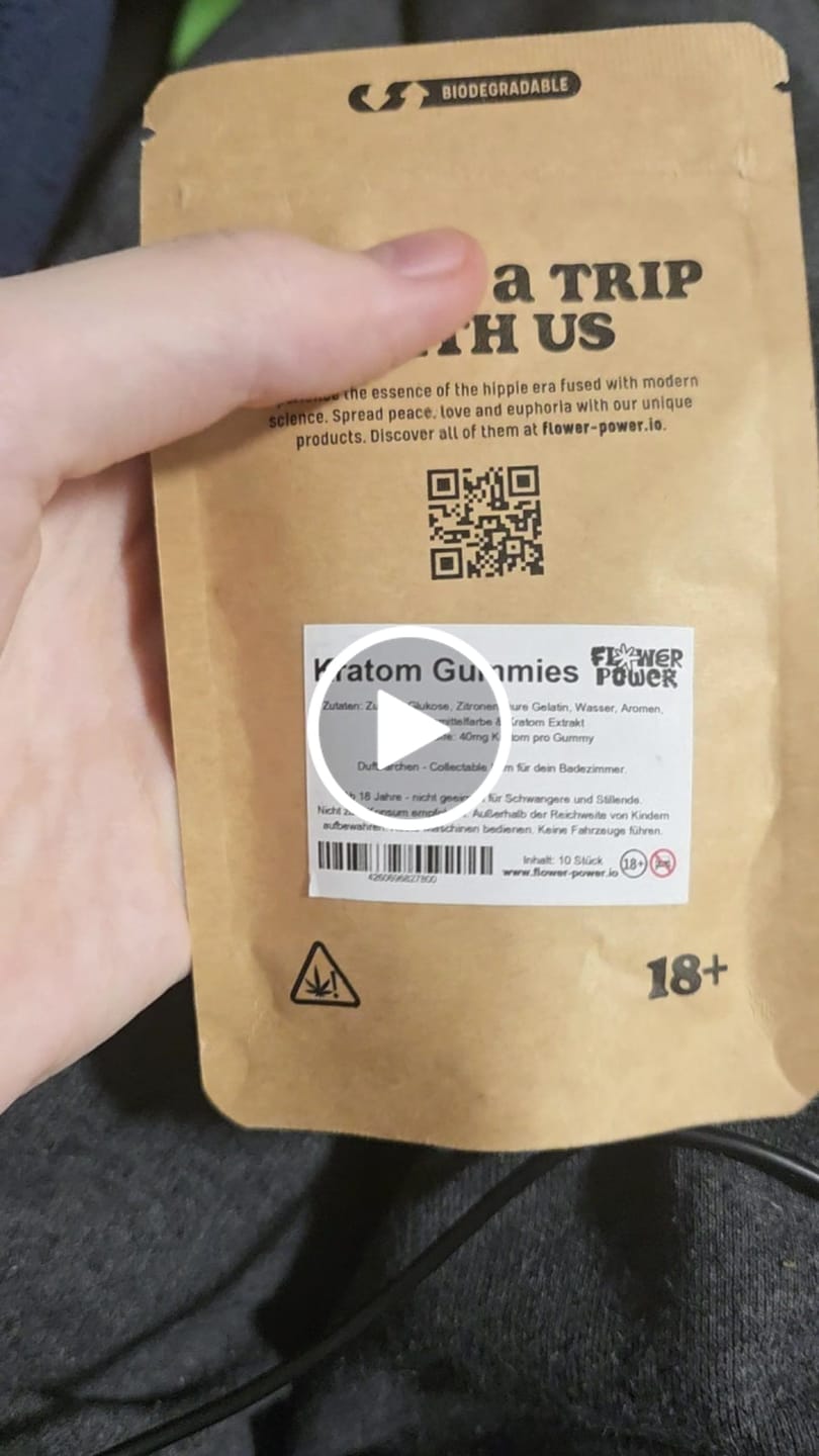 Customer video review of 🍃 Kratom Gummies