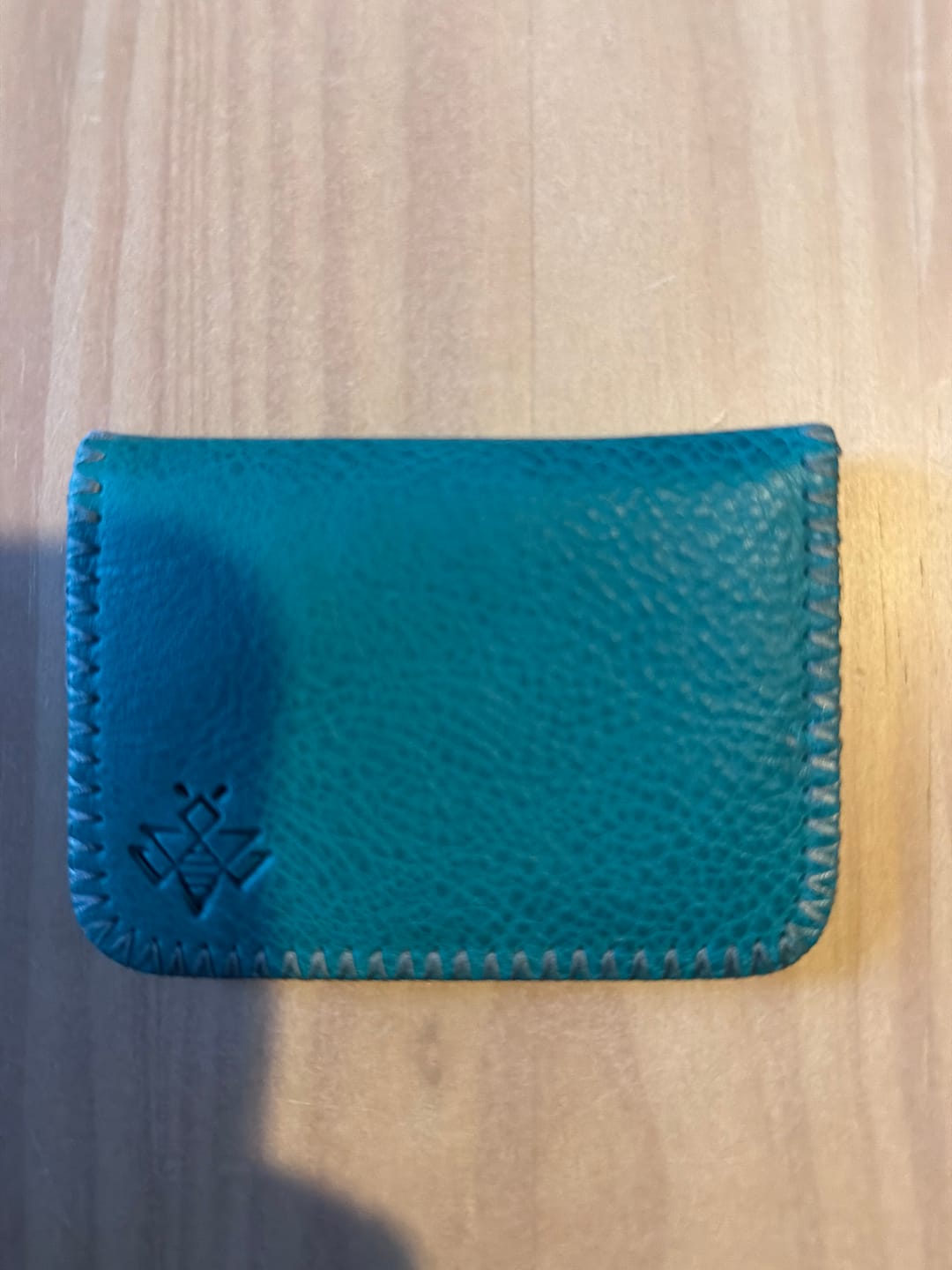 Customer photo review of Turquesa Daily Wallet