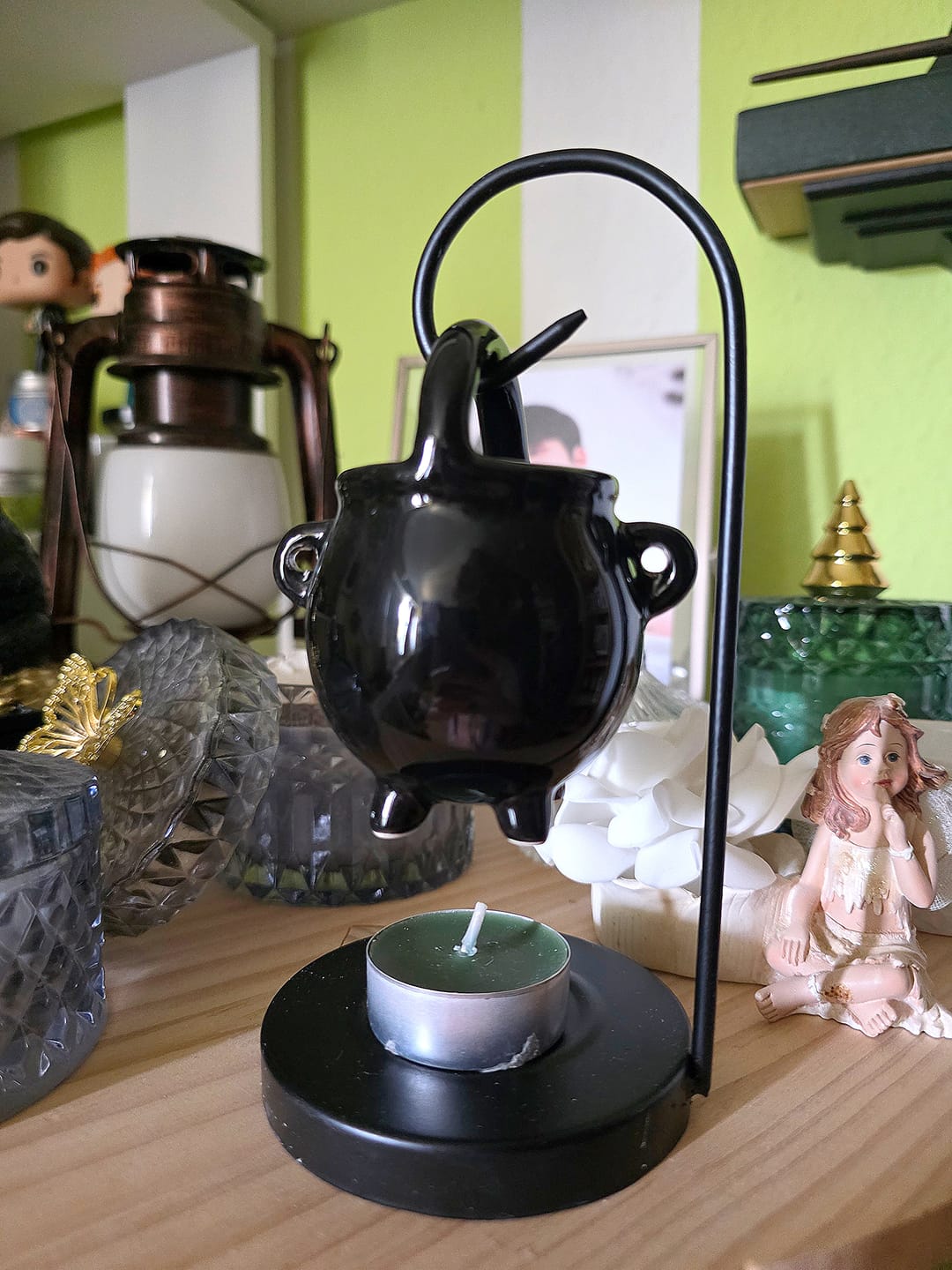 Customer photo review of Hängender Hexenkessel - Duftlampe
