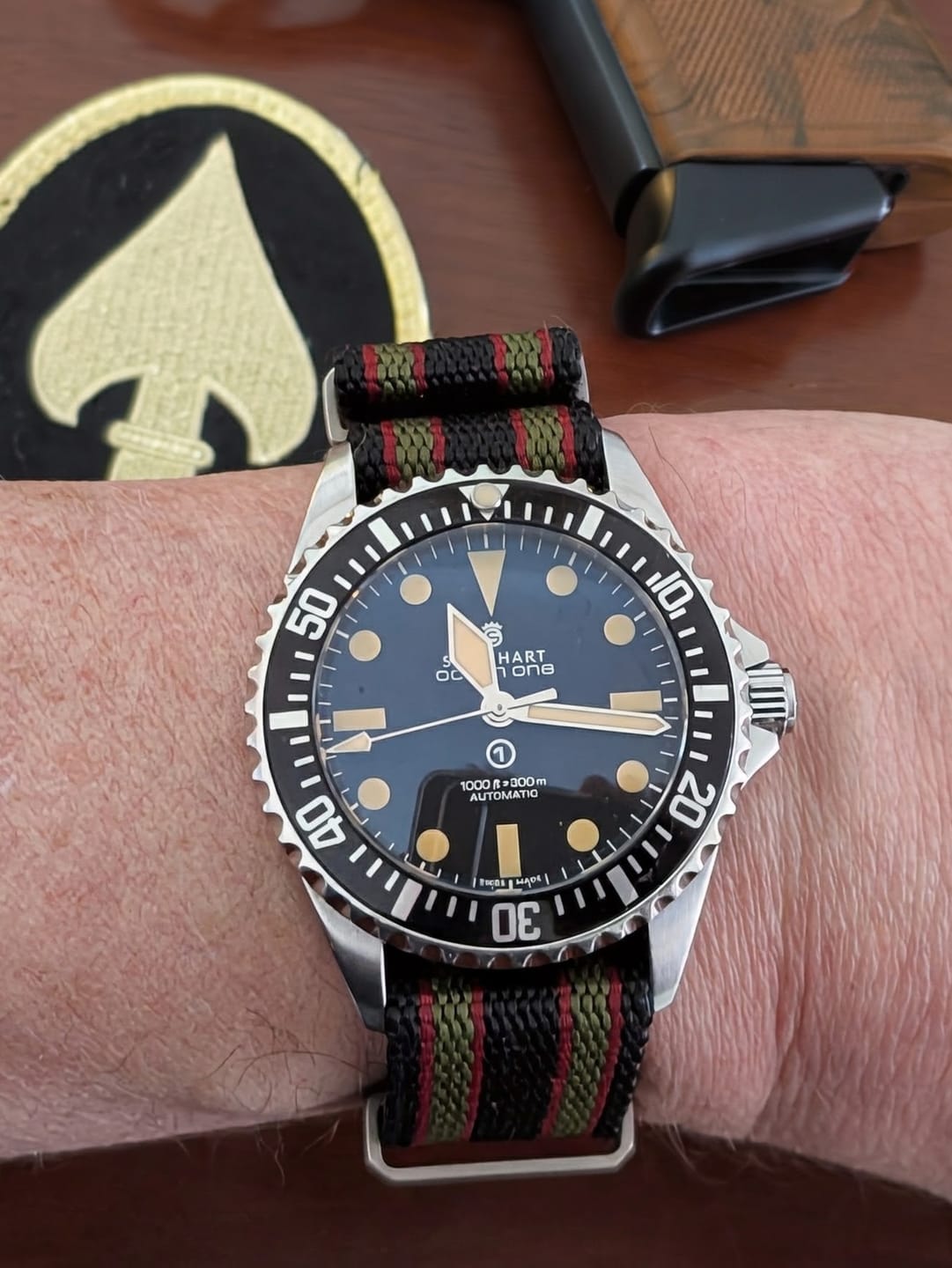 Customer photo review of Bond Nylon Strap - Five Eye