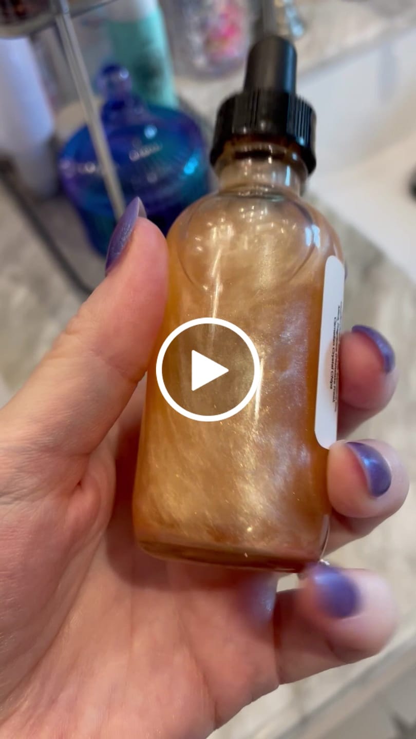 Customer video review of Golden Hour Bath & Body Oil