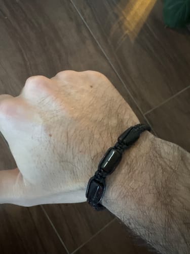 Customer photo review of Tourmaline Bracelet - Unprocessed