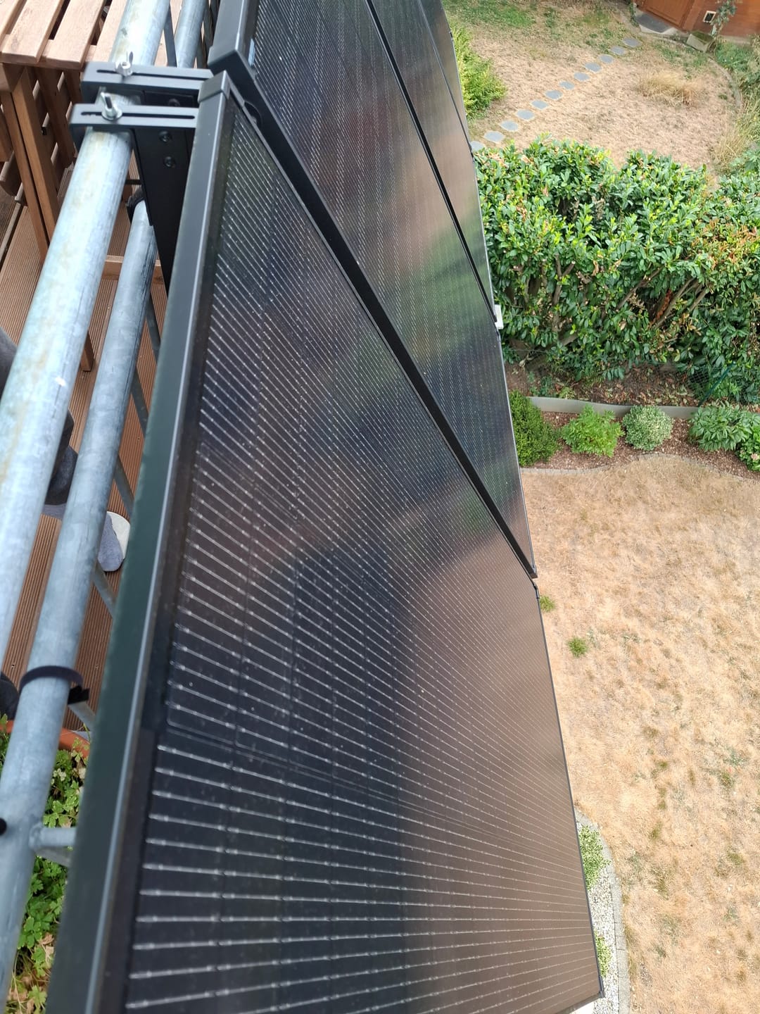 Customer photo review of Ray Solarmodul 200W Komplett Schwarz