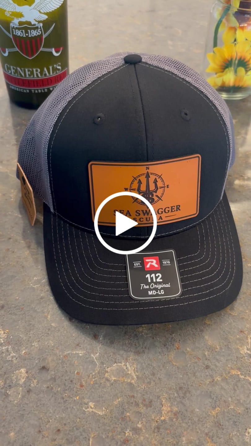 Customer video review of Richardson 112 Custom Leather Patch Hats