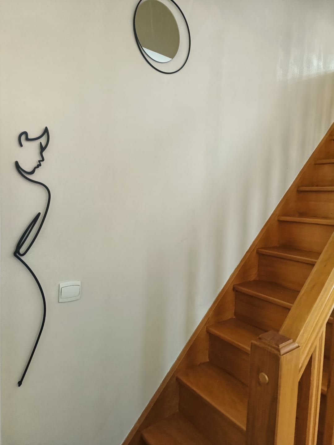 Customer photo review of Décoration Murale en Métal - Élégance minimaliste