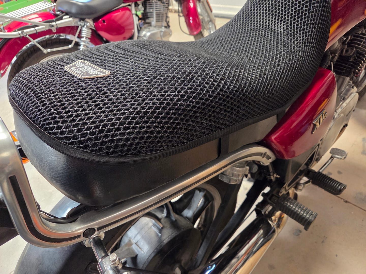 Customer photo review of Wind Rider Seat Cover