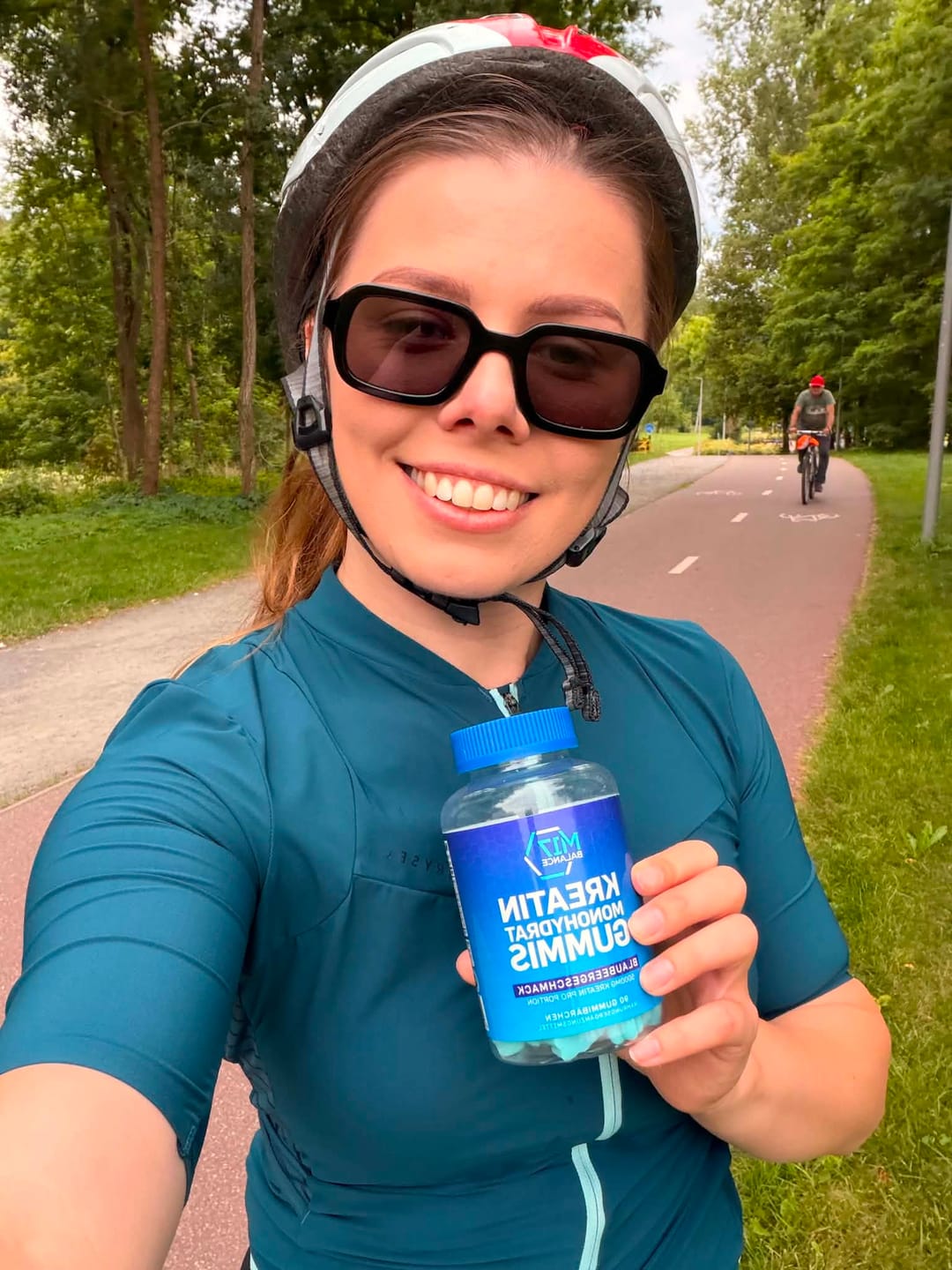 Customer photo review of Creatine Gummies – Blueberry