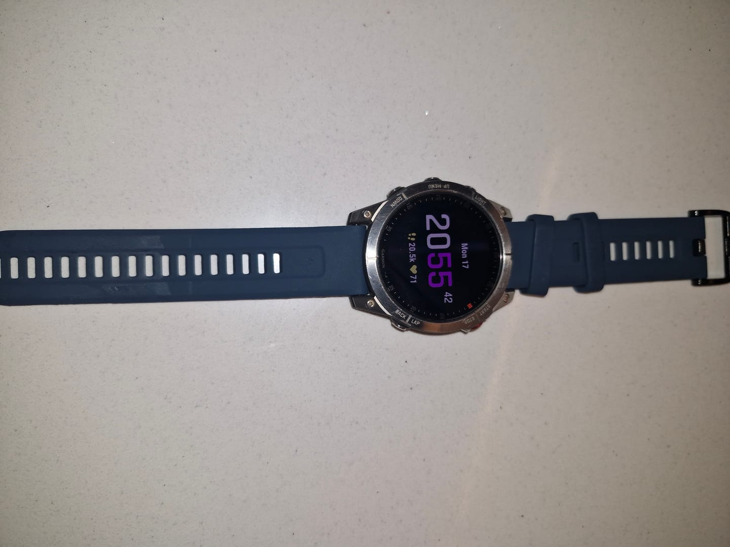 Customer photo review of QuickFit 22mm 26mm Strap for Garmin Epix Gen 2 Silicone Watch Strap for Garmin Fenix 7 7X 5Plus 6XPro Enduro 2