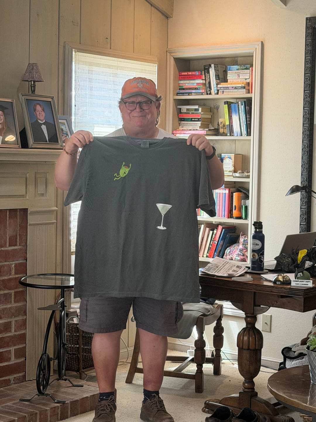 Customer photo review of Dirty Martini Dive — Premium Tee