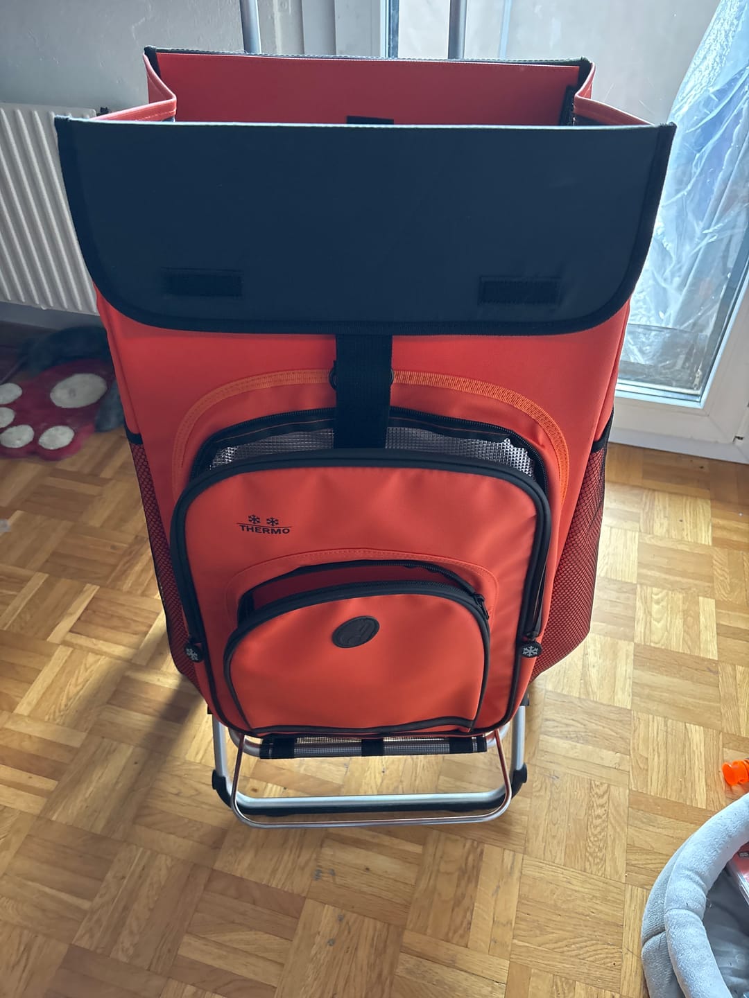 Customer photo review of Royal Shopper Hydro 3.0, Leichtlaufrad 25 cm - Orange